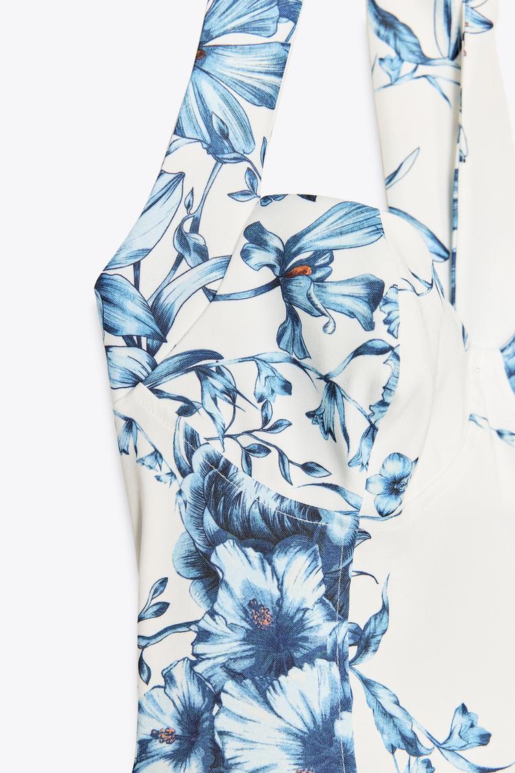 PRINTED SHORT DRESS