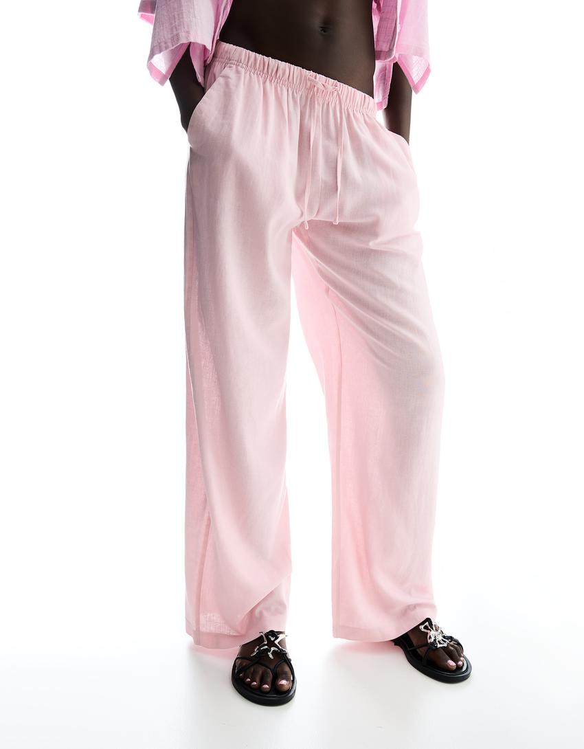 LINEN TROUSERS
