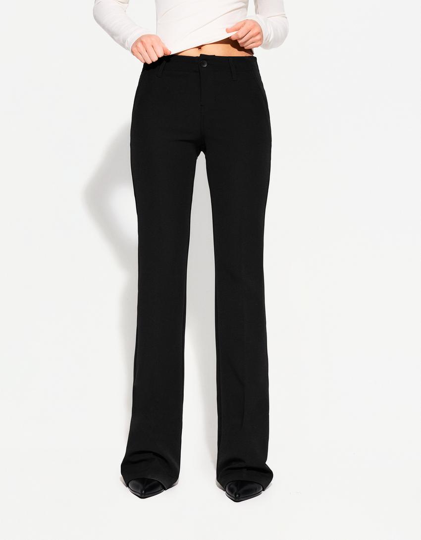 LOW-RISE BOOTCUT JEANS