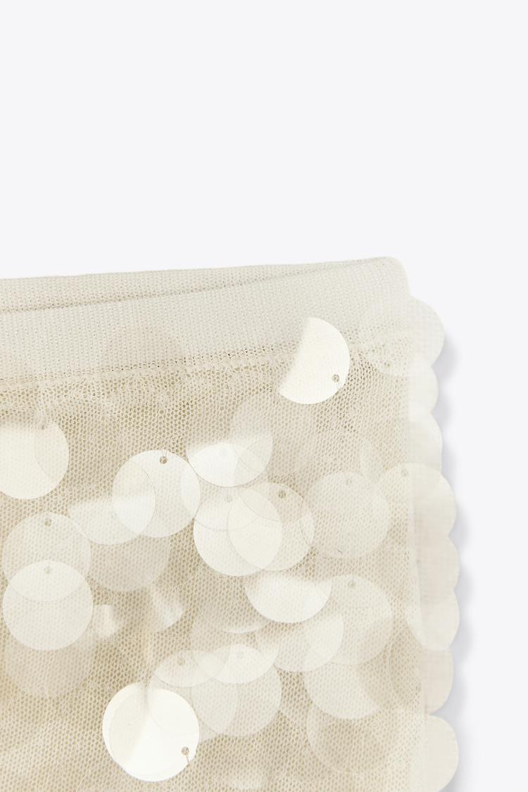 NOVA SEQUIN SKIRT