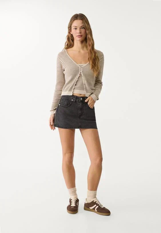 DENIM SKIRT