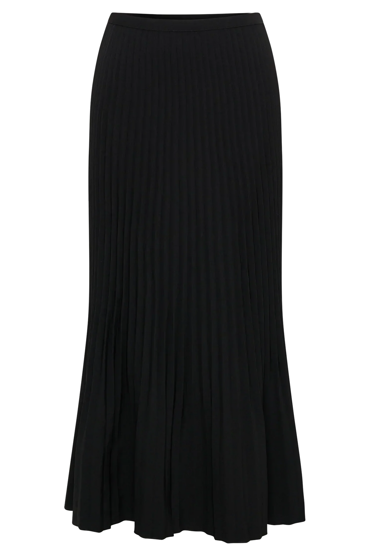 PLEATED MIDI SKIRT