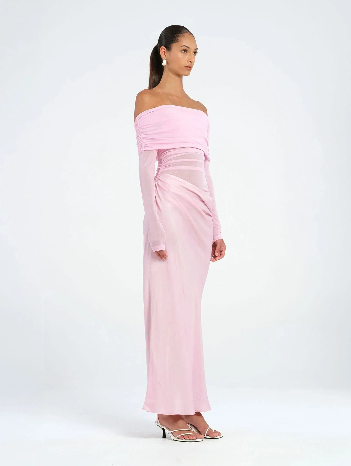 SHEER MAXI DRESS