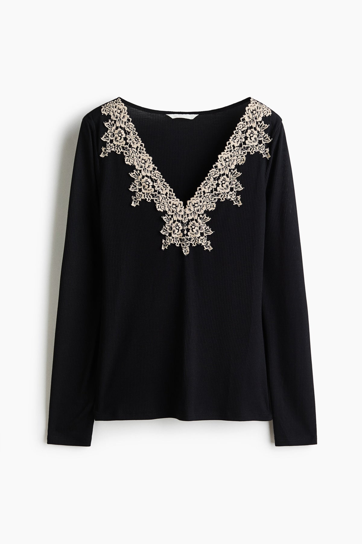 Ribbed Longsleeve Top