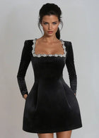 ELODIE VELVET DRESS