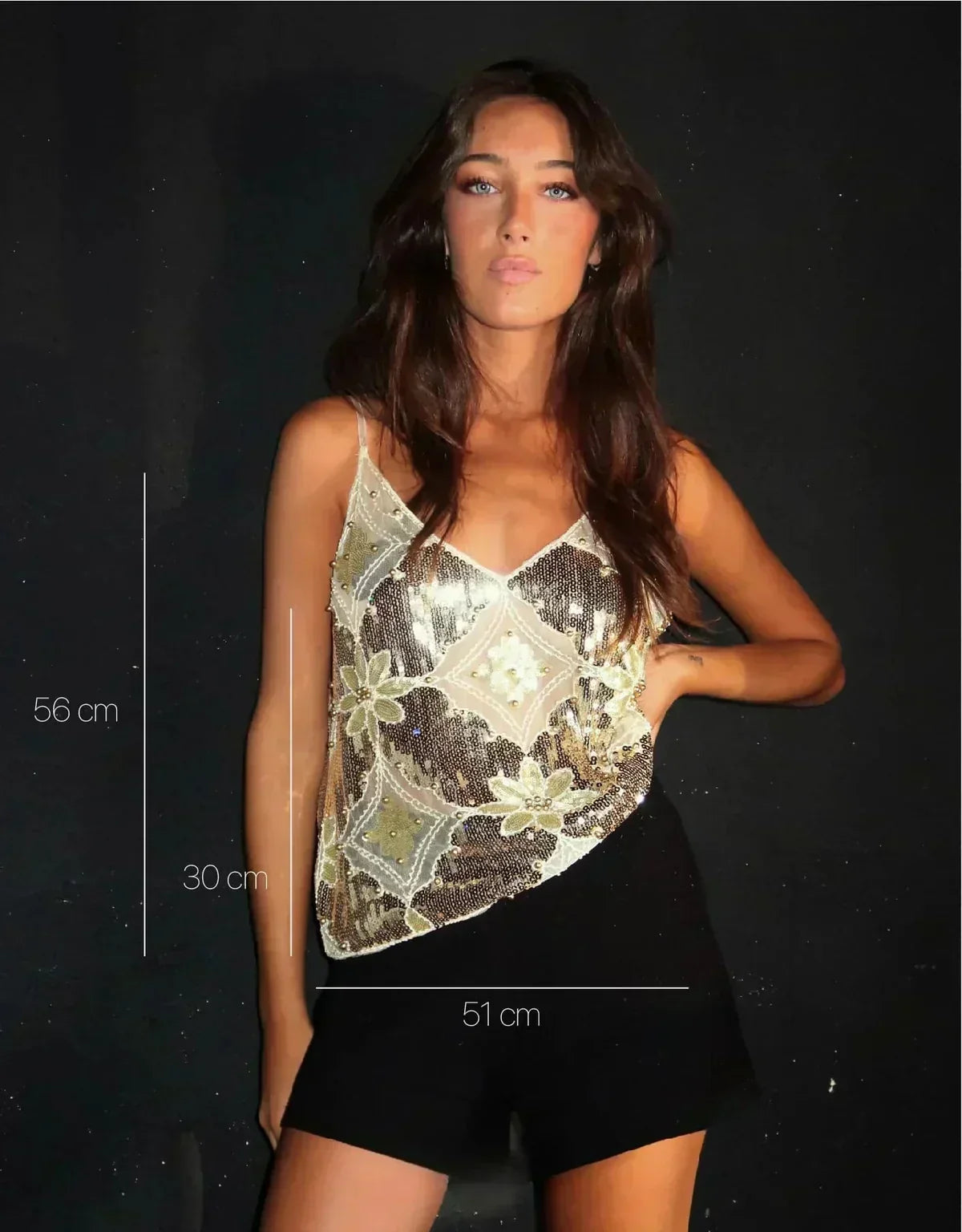 EMBELLISHED TOP