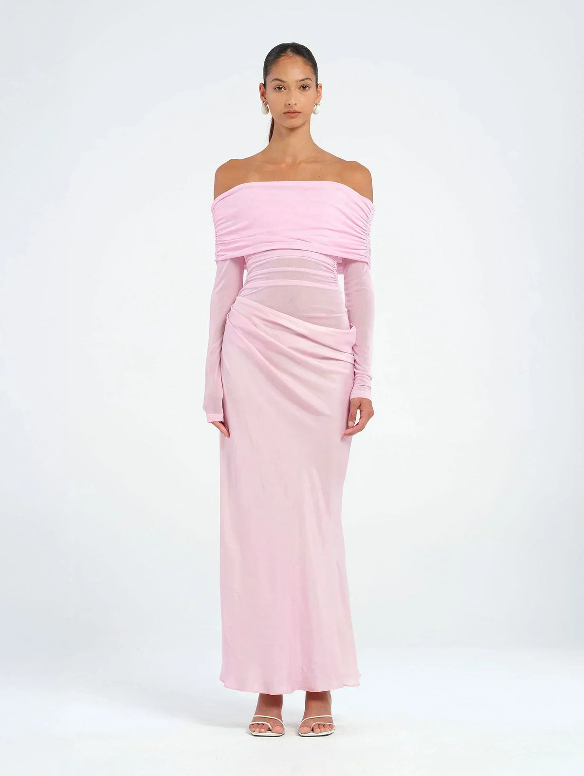 SHEER MAXI DRESS