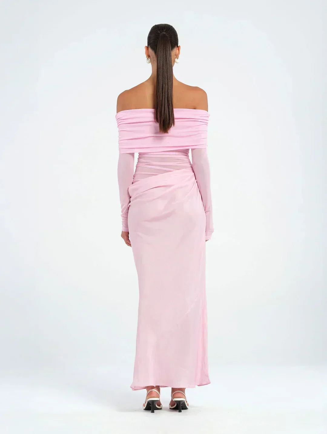 SHEER MAXI DRESS