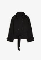 BUTTONED TRENCH COAT