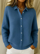 MAEVE | CLASSIC KNIT BUTTON CARDIGAN