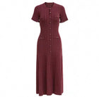 KNITTED MIDI DRESS